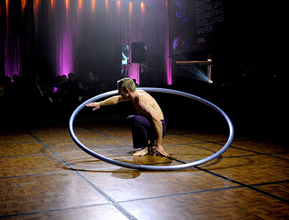 Roue Cyr Circus Acts Brisbane - Roving Entertainment - Performers