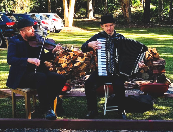 Accordion and Violin Duo Brisbane - Music