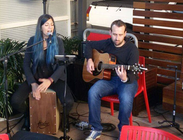 Dan and Diletta Acoustic Duo Brisbane