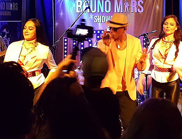Bruno Mars Tribute Show - Brisbane Tribute Bands - Singers