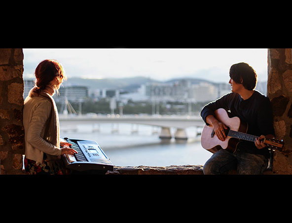 Mixed Agenda Acoustic Duo Brisbane - Singers Musicians - Entertainers Hire